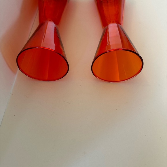 1960’s  Hand Blown Crystal Vases from Morgantown Glass Factory - Picture 6 of 7